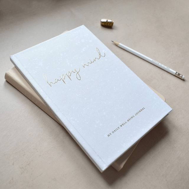 HAPPY MIND A5 WELLBEING JOURNAL