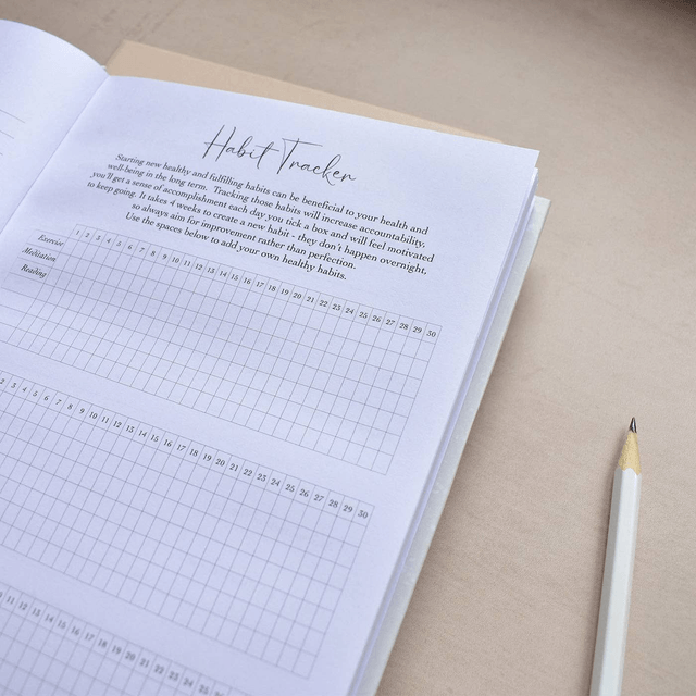 HAPPY MIND A5 WELLBEING JOURNAL