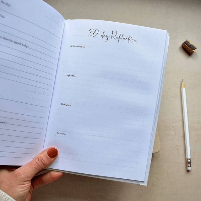 HAPPY MIND A5 WELLBEING JOURNAL